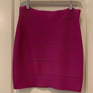 BCBG Fitted mini-skirt
